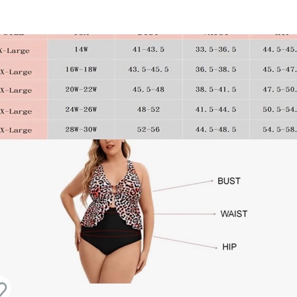 Weinicoco Plus Size Swimsuit - Picture 3 of 3